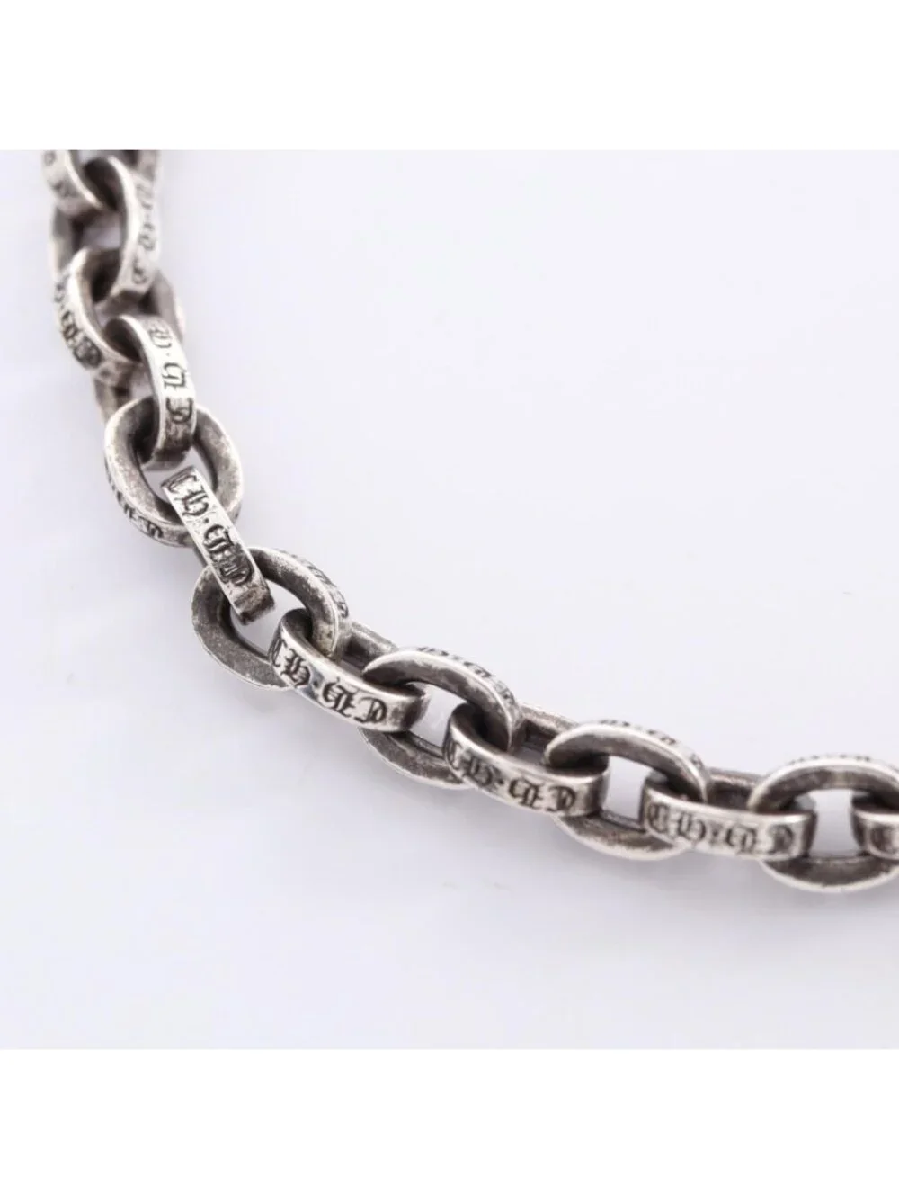 Chrome Hearts Bracelet Paper Chain 925 Sterling Silver